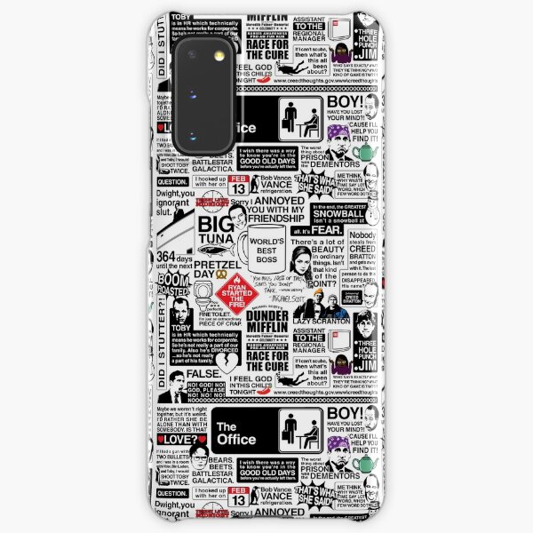 Wise Words From The Office - The Office Quotes (Variant) Samsung Galaxy Snap Case