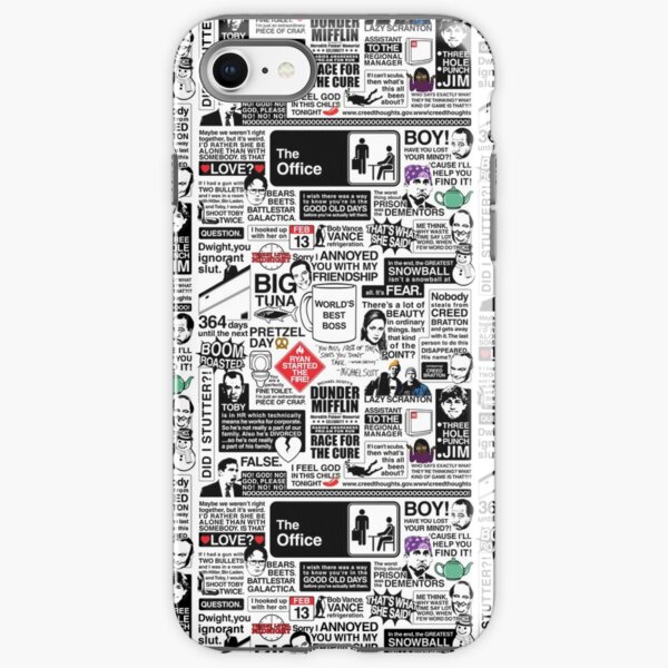 Wise Words From The Office - The Office Quotes (Variant) iPhone Tough Case