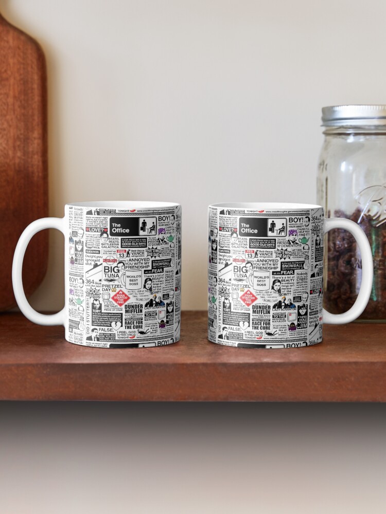 Alternate view of Wise Words From The Office - The Office Quotes (Variant) Coffee Mug