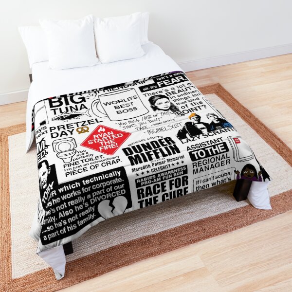 Wise Words From The Office - The Office Quotes (Variant) Comforter