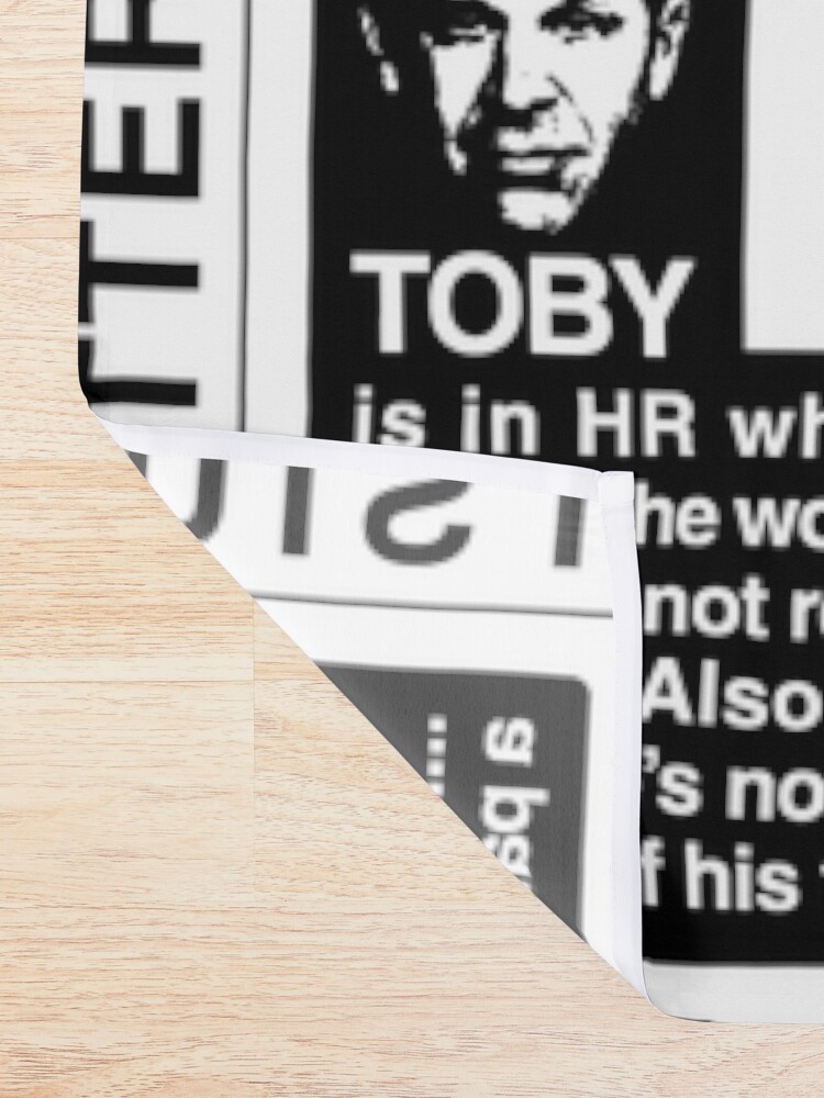 Alternate view of Wise Words From The Office - The Office Quotes (Variant) Shower Curtain