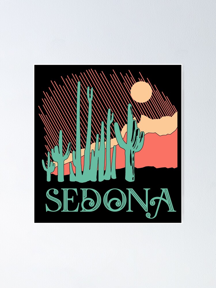 Alternate view of Sedona Poster