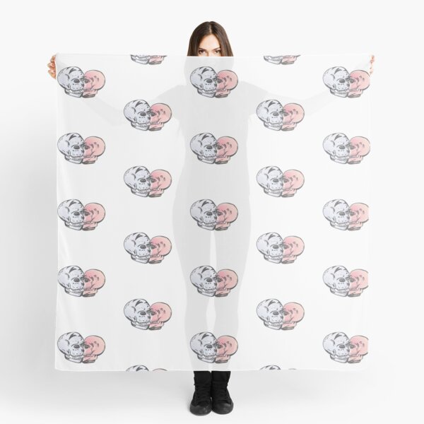 Eternal Love Skulls Scarf