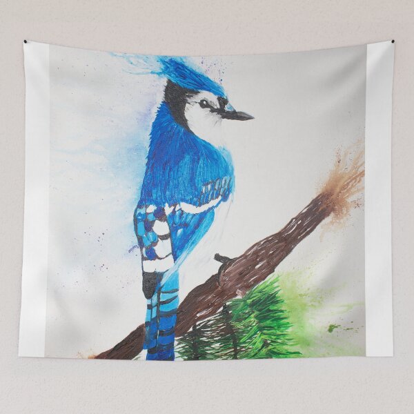 Artikelvorschau, Blue Jay entworfen und verkauft von Austin Fabinski Art.