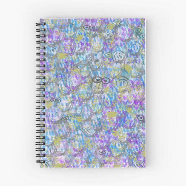 Item preview, Daily Commute. Abstract design in pastel colors and muted tones. Inspired by modern workday travel as people perform their daily commute.  designed and sold by innerspectrum.