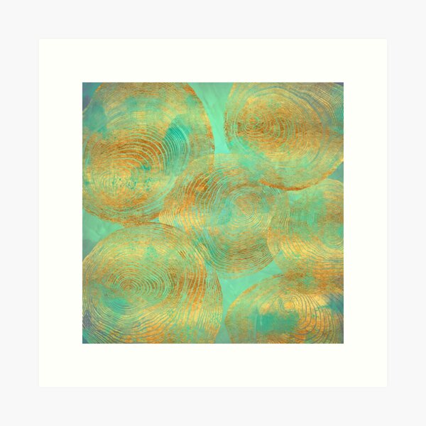 Item preview, Jungle Theorem Abstract Geometric Art designed and sold by Glimmersmith.