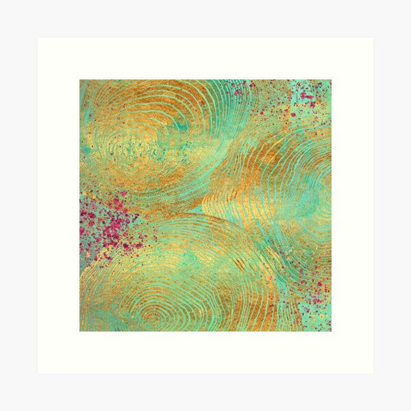 Item preview, Jungle Theorem II Abstract Geometric Art designed and sold by Glimmersmith.