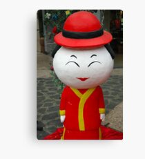 chinesse doll Canvas Print
