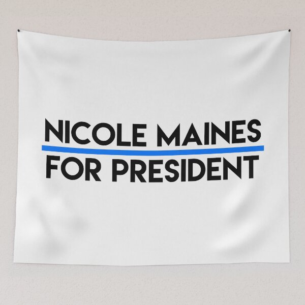Item preview, Nicole Maines for President designed and sold by mayorintrovert.