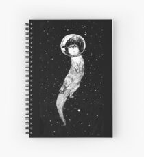 Cuaderno de espiral Drifting en Otter Space