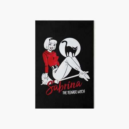 Sabrina Comic Art Board Print