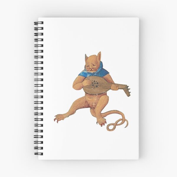 Item preview, Medieval #03 - The Music Cat designed and sold by libraryworm.