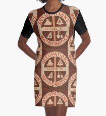Occupations Mathematics Graphic T-Shirt Dress