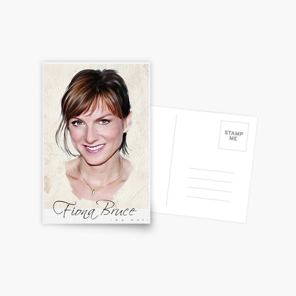 Item preview, Fiona Bruce portrait designed and sold by wu-wei.