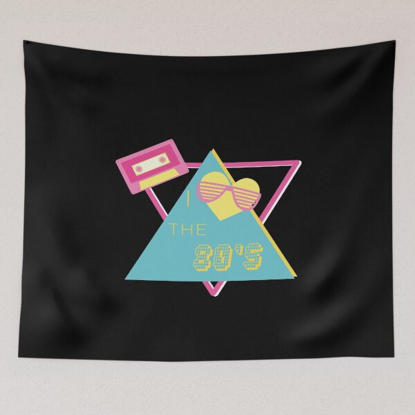 Item preview, I Love 80s Eighties Fancy Dress Theme Party Gift designed and sold by Pubi.