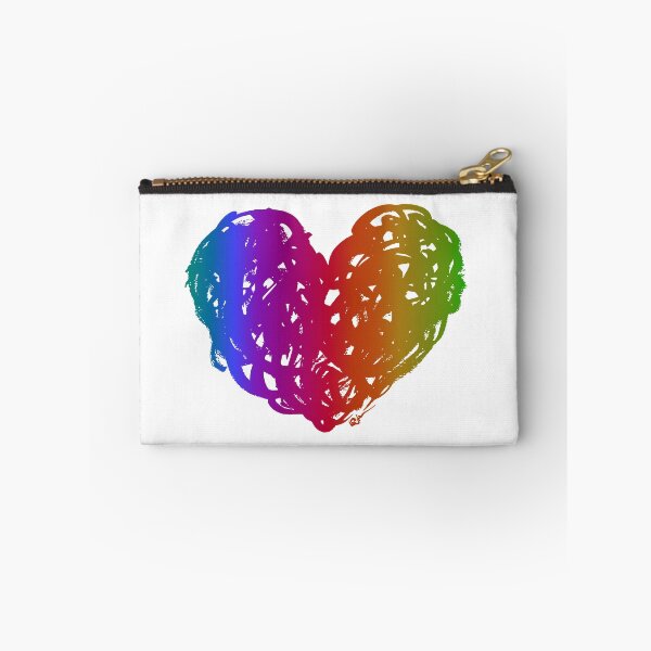 Item preview, Rainbow heart designed and sold by atelierkota.