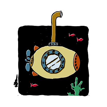 Artwork thumbnail, Yellow submarine by atelierkota