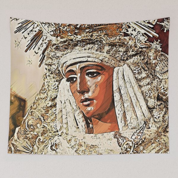 Item preview, Seville, Esperanza de Triana designed and sold by AM FineArtPrints.