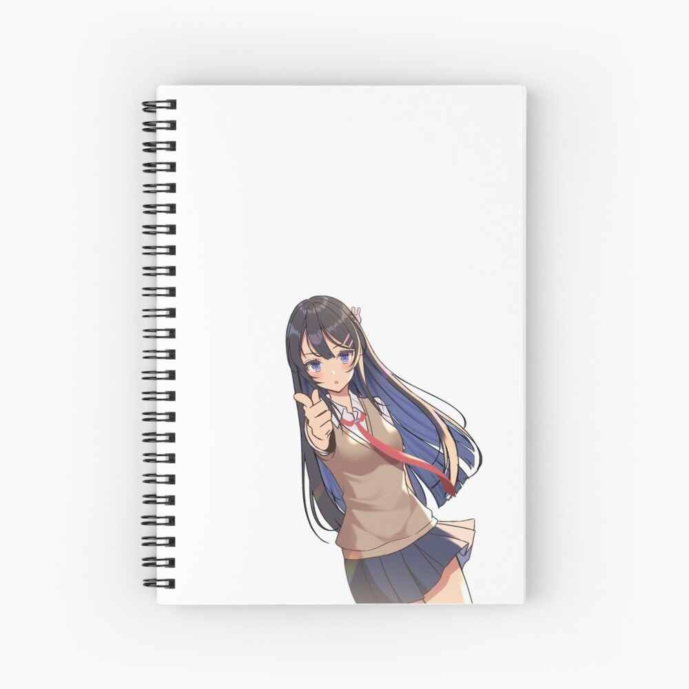 sora yori mo tooi basho Spiral Notebook for Sale by chickenmaid