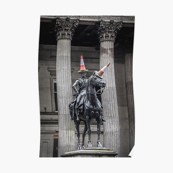 Double Cone Glasgow Duke of Wellington Poster
