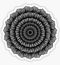 Pegatina Flor dibujada a mano 4