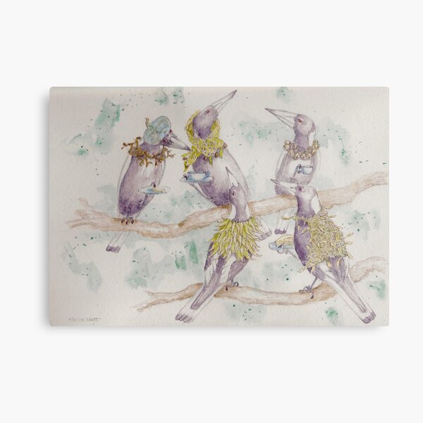 Morning Tea Metal Print