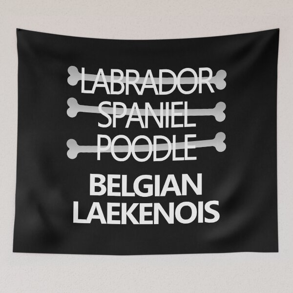 Item preview, Belgian Laekenois Dog Breed Text design designed and sold by GetItGiftIt.