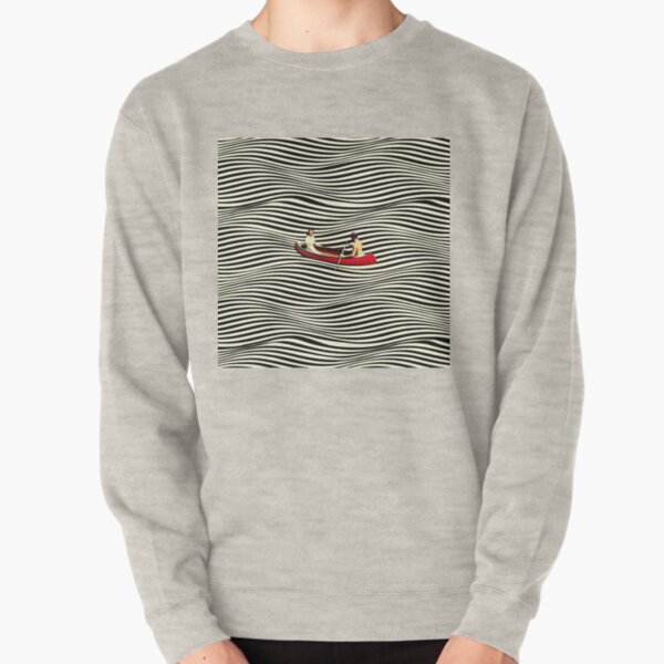 Illusionary Boat Ride Pullover Sweatshirt