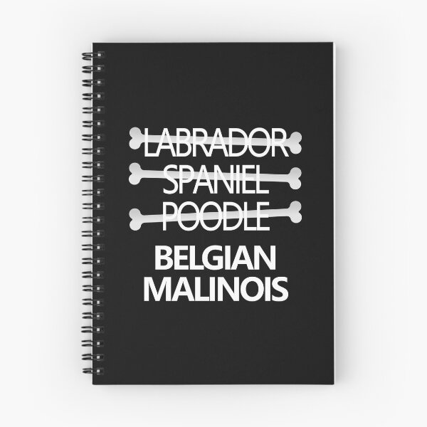 Item preview, Belgian Malinois Dog Breed Text design designed and sold by GetItGiftIt.