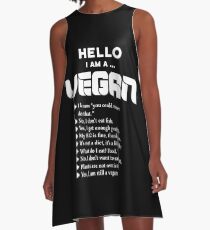 Vegan lifestyle tutorial A-Line Dress