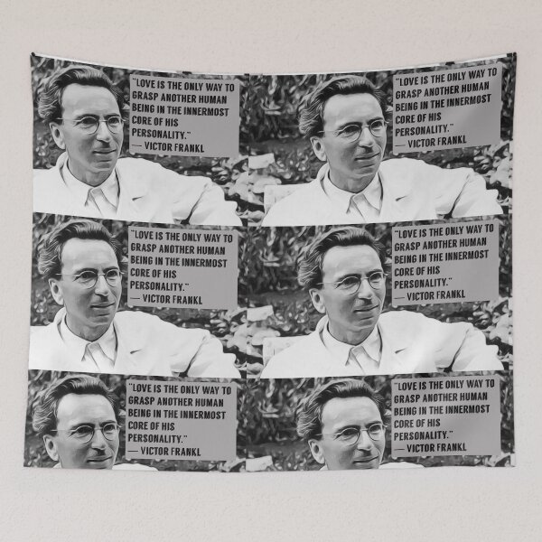 Artikelvorschau, Viktor Frankl, Persönlichkeitszitat, digitales Kunstwerk entworfen und verkauft von avit1.
