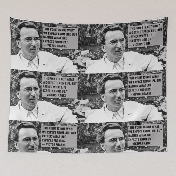 Item preview, Viktor Frankl, Expectations quote, Digital artwork designed and sold by avit1.
