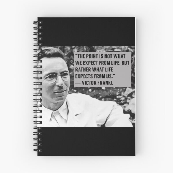 Item preview, Viktor Frankl, Expectations quote, Digital artwork designed and sold by avit1.