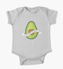 Liebe dich mehr als Avocado Baby Body Kurzarm