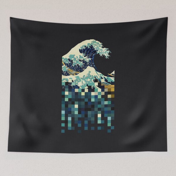 Item preview, Kanagawa in Pixels designed and sold by Diardo.