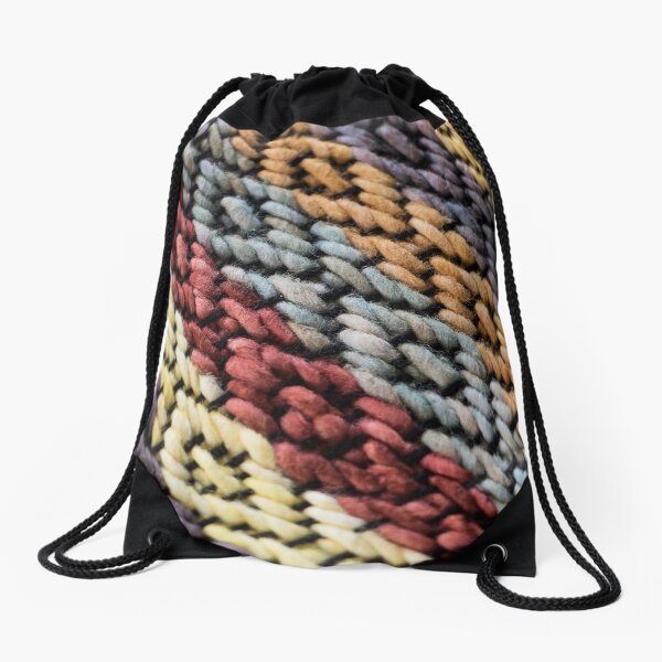 Plant Dyed Drawstring Bag