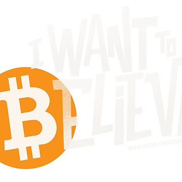Artwork thumbnail, I want to ₿elieve - Black by the10mintrader