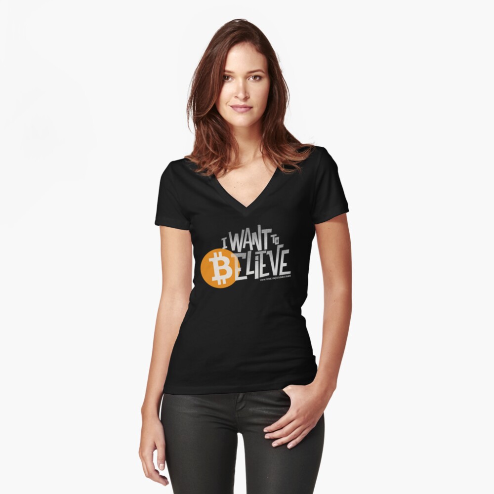 Item preview, Fitted V-Neck T-Shirt designed and sold by the10mintrader.