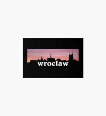 Wroclaw Skyline Art Board