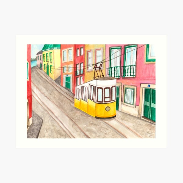 Ascensor da Bica Kunstdruck