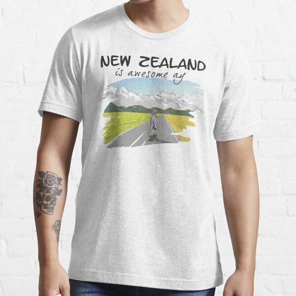 "New Zealand is awesome" Tshirt for Sale by sevenariez Redbubble