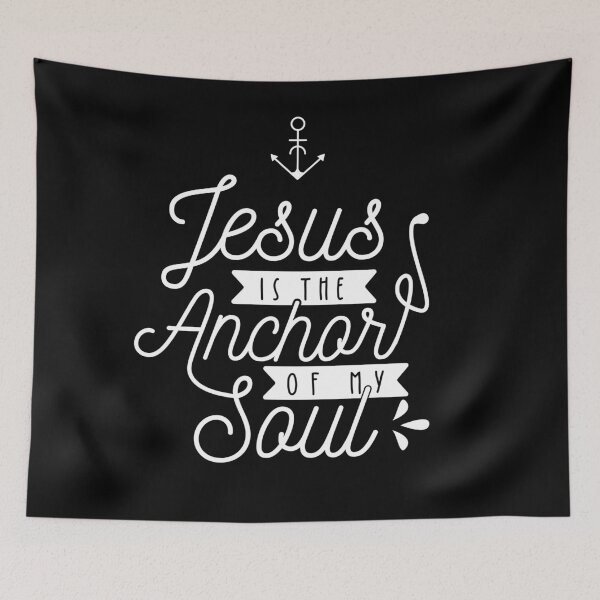 Item preview, Christian design, Jesus anchor of my soul designed and sold by GoodNewsDesign.