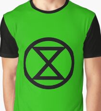 XR Extinction Rebellion Graphic T-Shirt