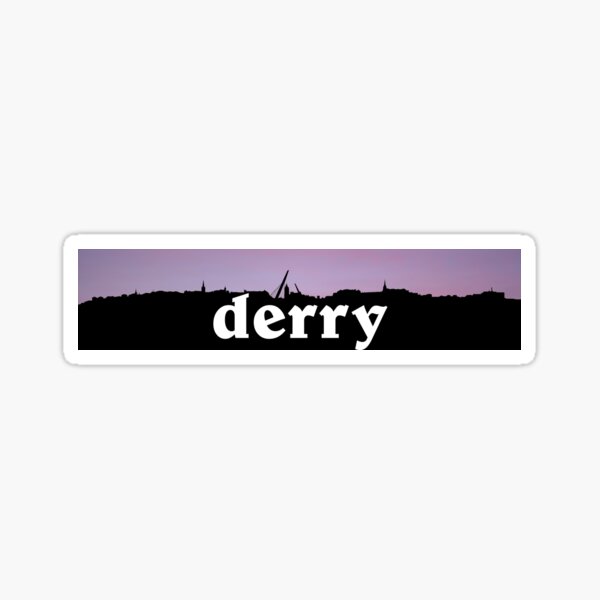 Derry Skyline Sticker