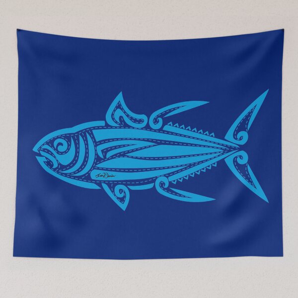 Item preview, Yellowfin Tuna (Cyan) designed and sold by Ian2Danim.