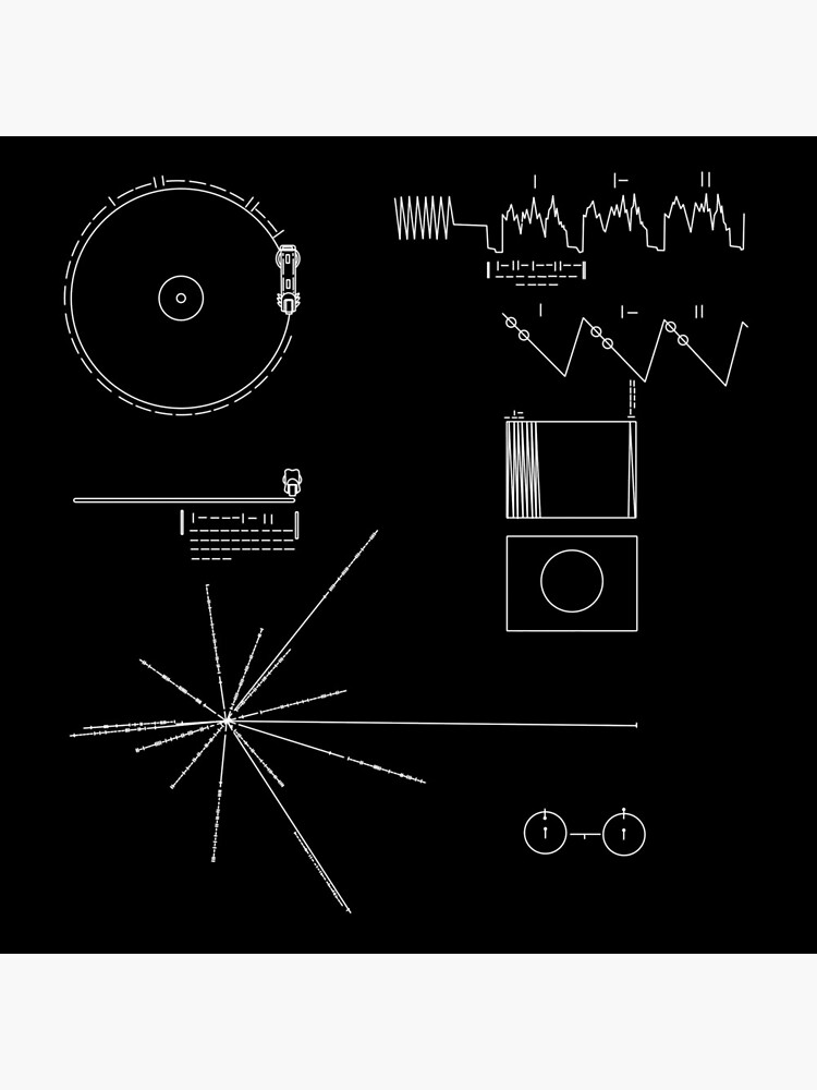 The Voyager Golden Record by leakeg