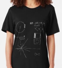 The Voyager Golden Record Slim Fit T-Shirt