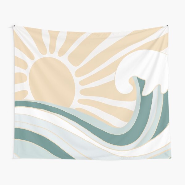 SUN AND WAVE Tapestry
