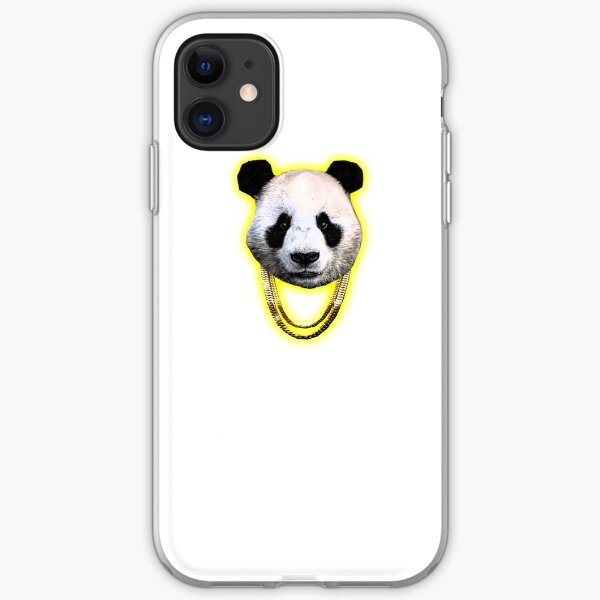 Panda Desiigner Iphone Cases Covers Redbubble - roblox music video desiigner timmy turner
