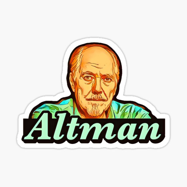 Director Series: Robert Altman Sticker